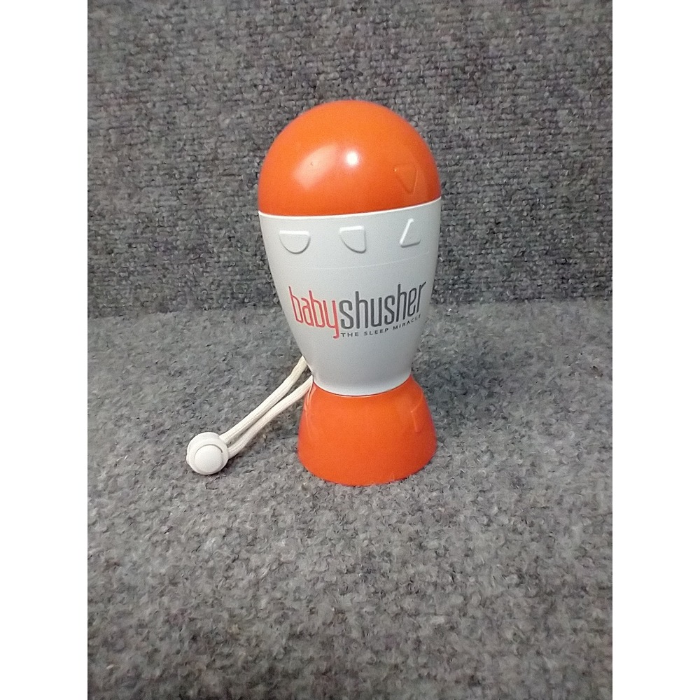 Baby Shusher The Sleep Miracle Portable Sound Machine Orange White Sleep Soother